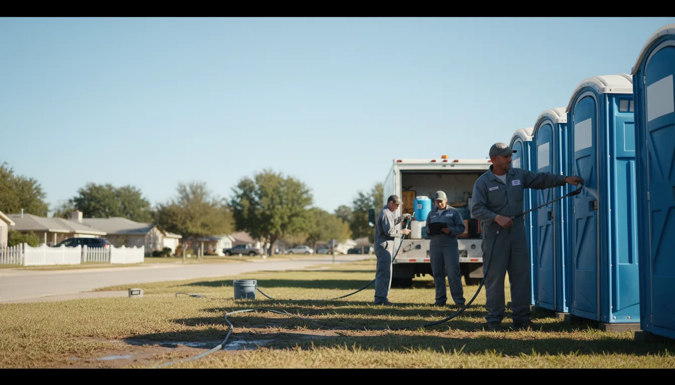 Long-Term Portable Toilet Rental in Shreveport, LA near me